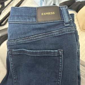 Skinny high rise jeans